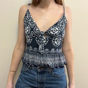 Cute peplum type top!